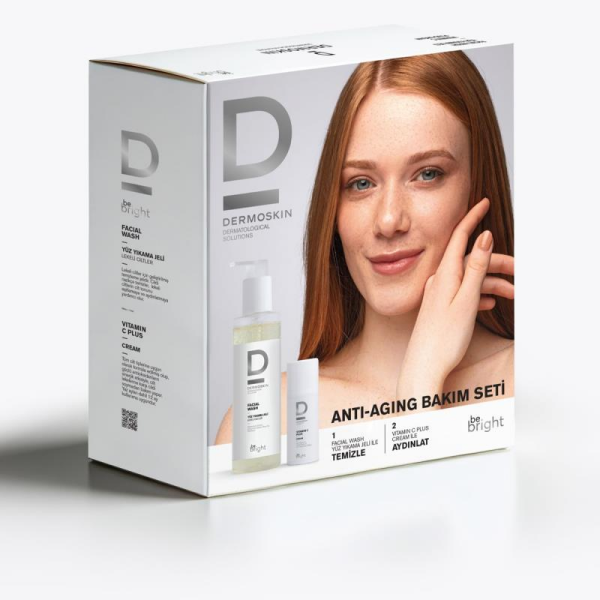 Dermoskin Be Bright Vitamin C Plus Krem + Be Bright Yüz Yıkama Jeli