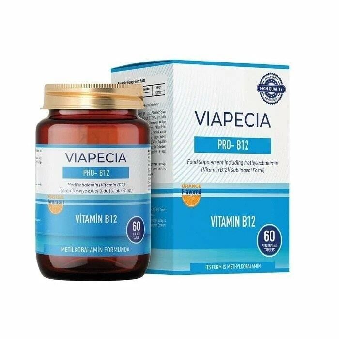 Viapecia Pro-B12 Takviye Edici Gıda 60 Tablet