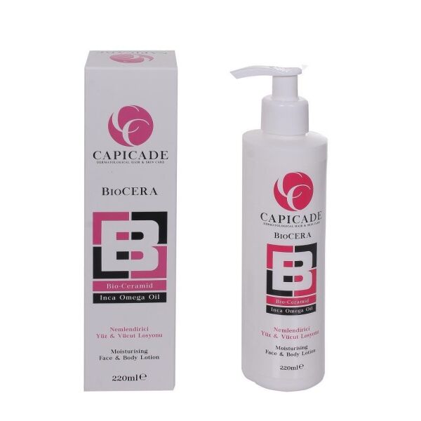 Capicade BioCera Nemlendirici Yüz ve Vücut Losyonu 200 ml