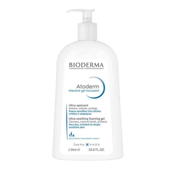 Bioderma Atoderm intensive Gel Moussant Foaming Gel 1lt
