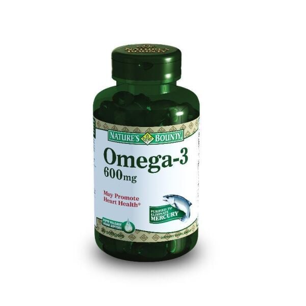 Natures Bounty Omega-3 600 Mg 30 Kapsül