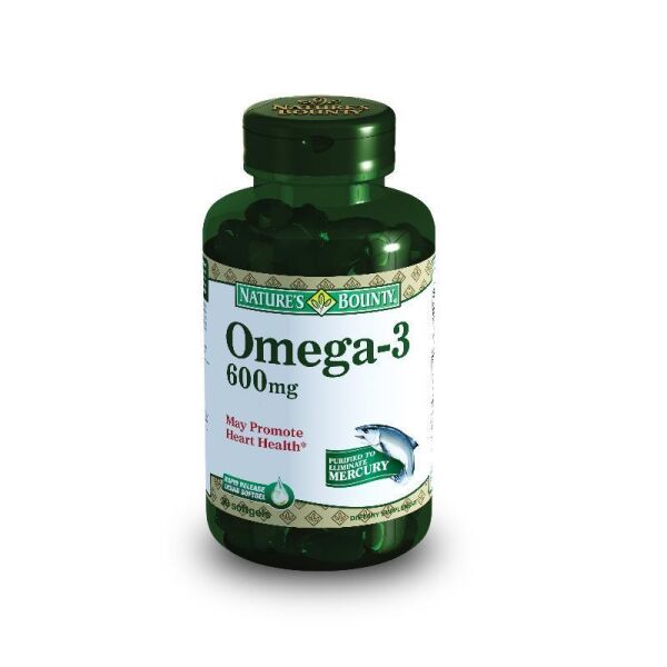 Natures Bounty Omega-3 600 Mg 30 Kapsül