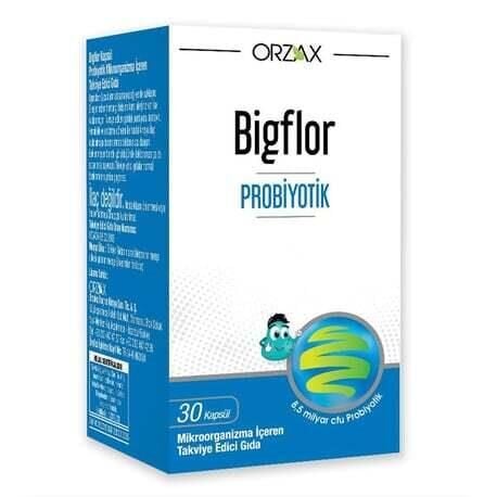 Orzax Bigflor Probiyotik 30 Kapsül