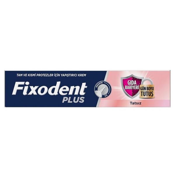 Fixodent Plus Gıda Bariyeri Diş Protezi Yapıştırıcı Krem 40 g