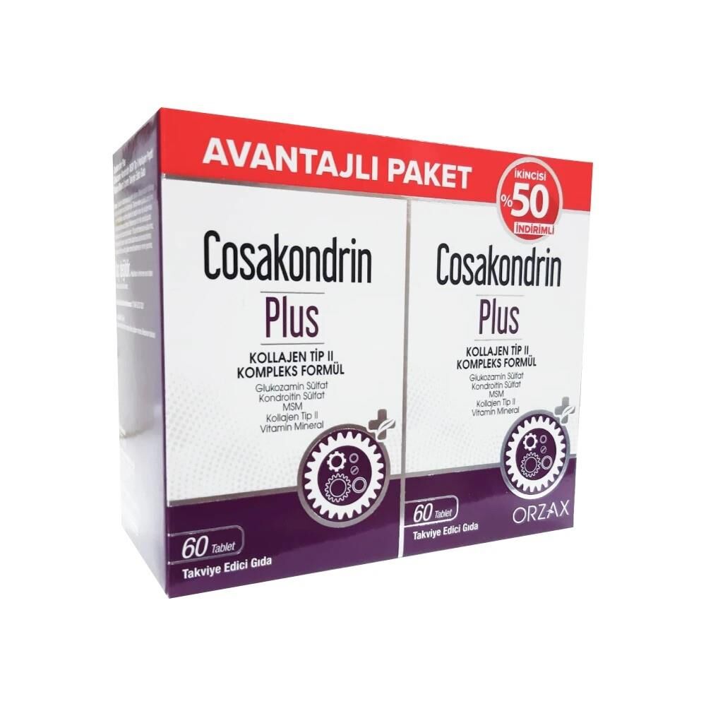 Orzax Cosakondrin Plus 60 Tablet - Ikincisi %50 Fiyatı