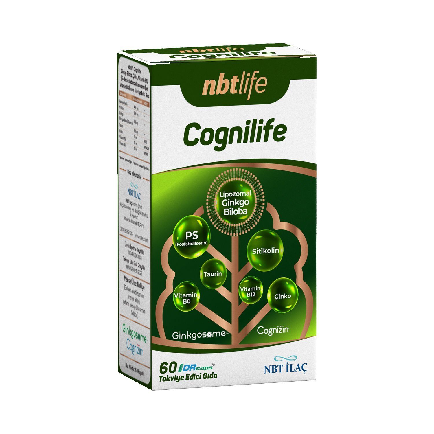 NbtLife Cognilife 60 Kapsül
