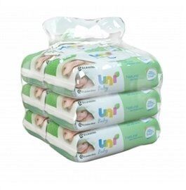 Uni Baby Natural Islak Havlu 6 lı