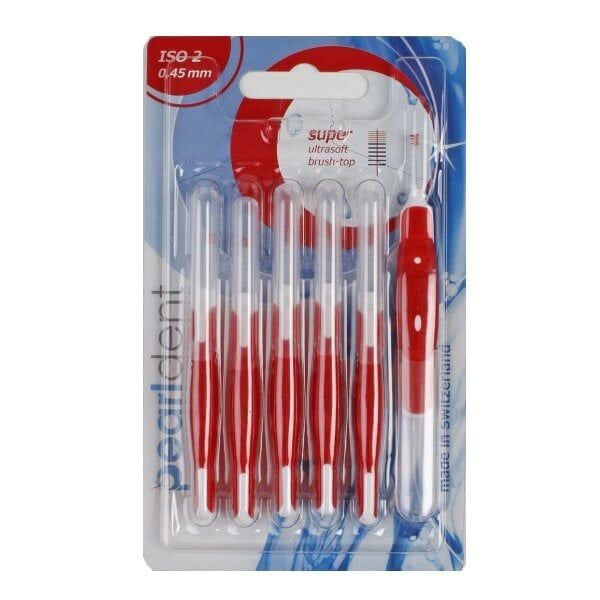 Pearldent ISO 2 Super 0,45mm Arayüz Fırçası