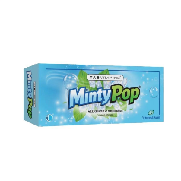 TabVitamins Mintypop 30 Yumuşak Kapsül
