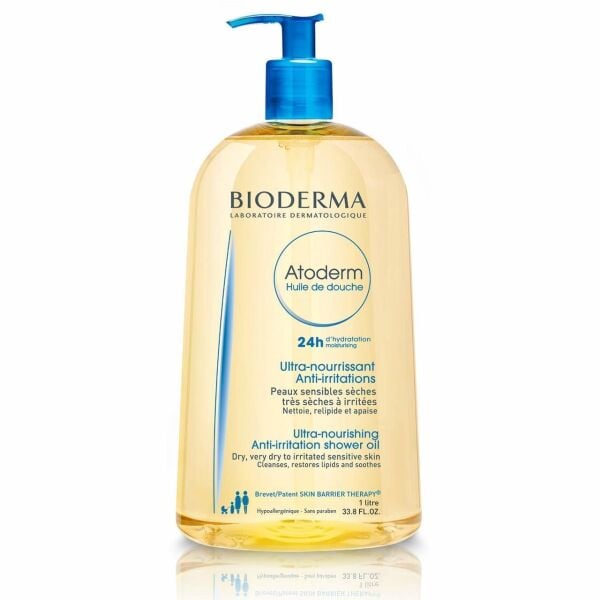 Bioderma Atoderm Shower Oil Duş Yağı 24h Huile De Douche 1lt