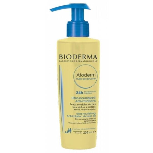 Bioderma Atoderm Shower Oil Duş Yağı 24h Huile De Douche 200ml