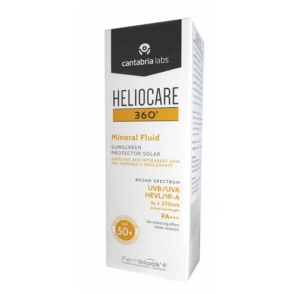 Heliocare 360 Mineral Fluid SPF+50 Güneş Koruyucu Krem 50 ml