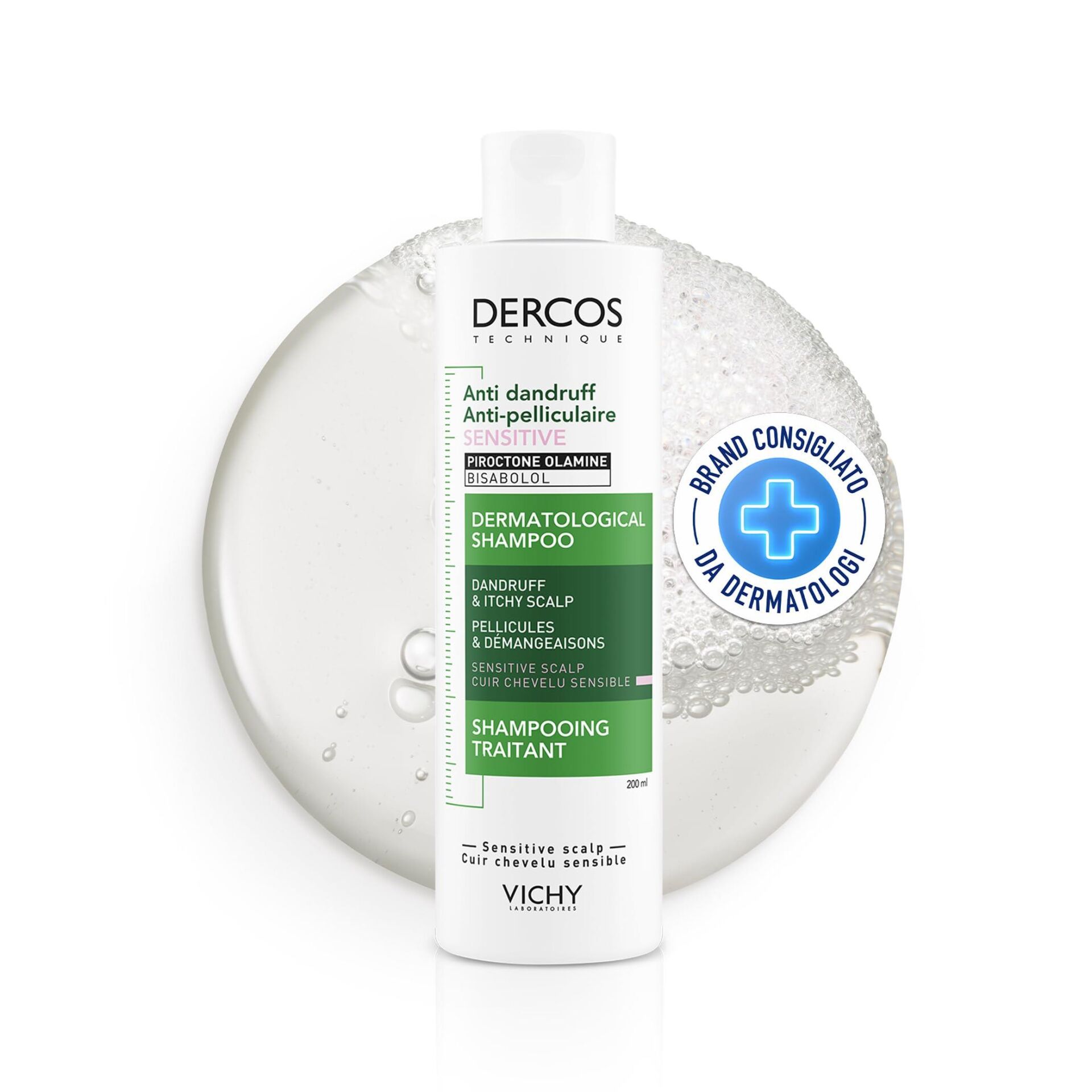 Vichy Dercos Anti Dandruff Sensitive Şampuan 200ml