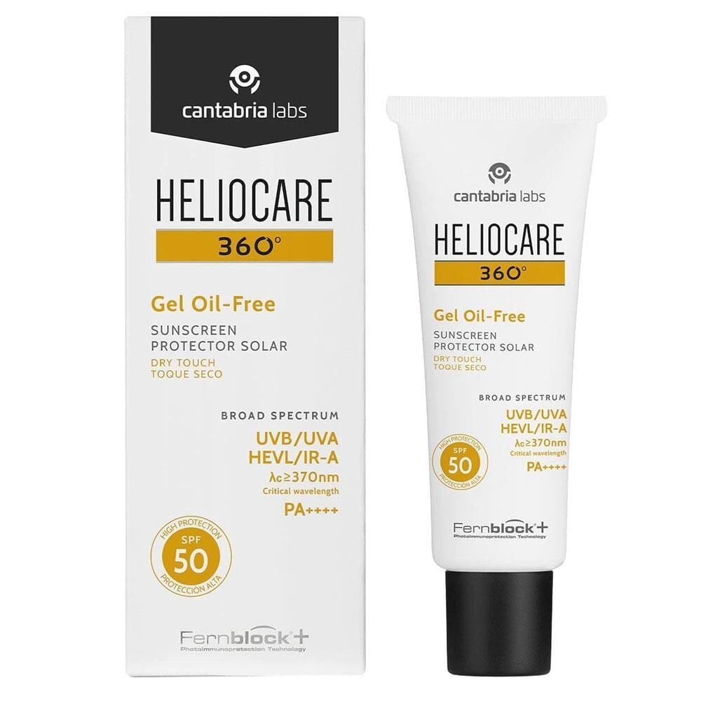 Heliocare 360 Gel Oil Free Yağsız SPF+50 Jel Güneş Koruyucu 50 ml