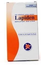 Lapiden Ağda Bandı Yüz İçin 12li