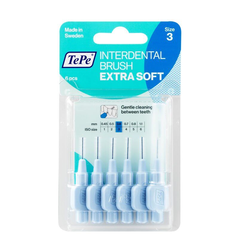 Tepe Blister 6lı Extra Soft 0.6mm Mavi