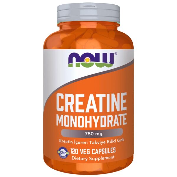 Now Creatine Monohydrate Kreatin İçeren Takviye Edici Gıda 120 Kapsül