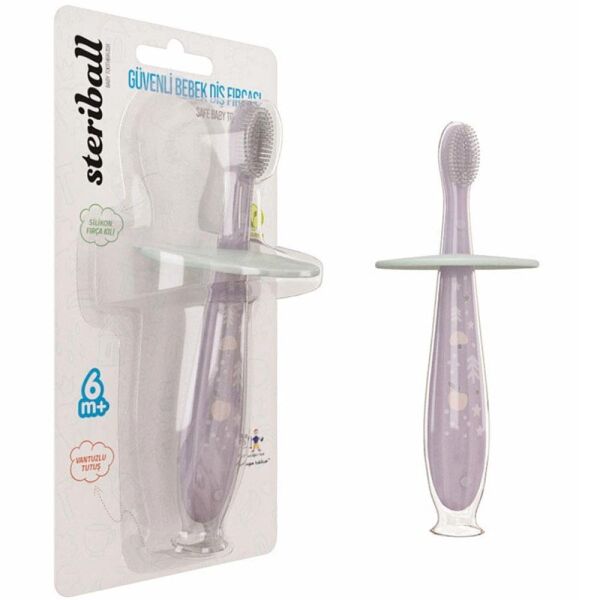 Steriball Bebek Diş Fırçası 6m+