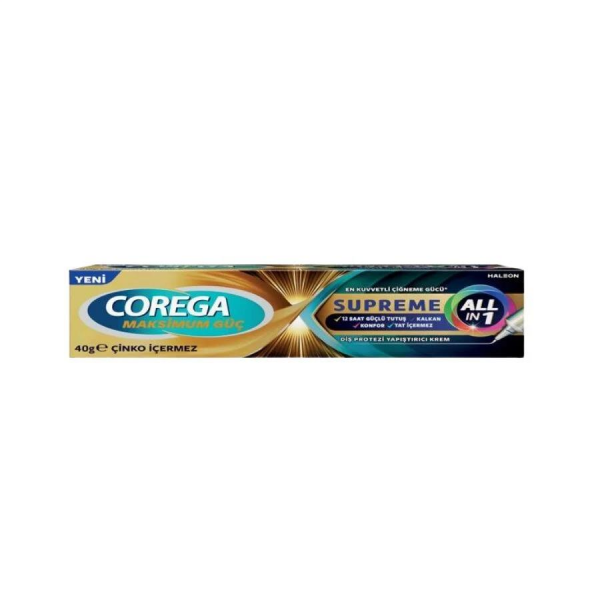 Corega Supreme Yapıştırıcı Krem 40 gr