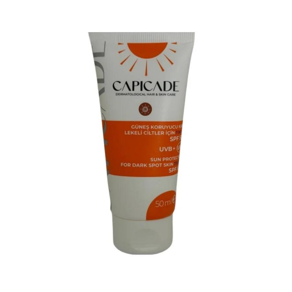 Capicade Güneş Kremi SPF 50 Lekeli Cilt 50 ml