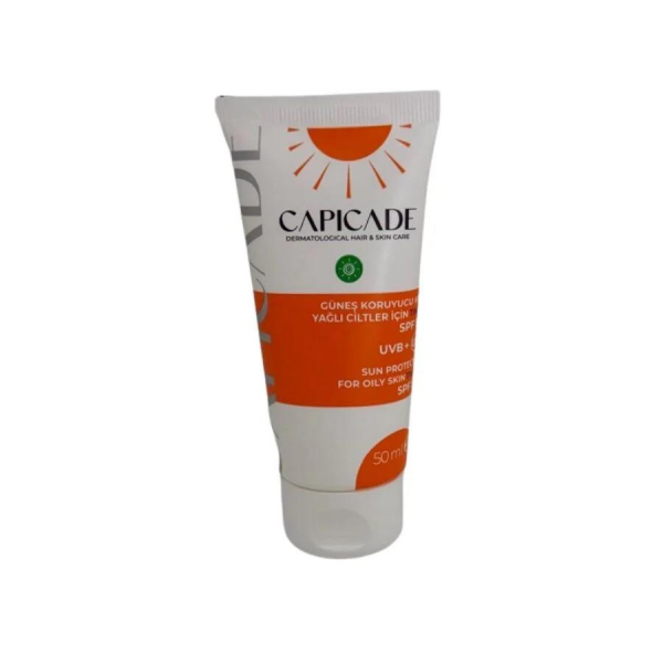 Capicade Güneş Kremi SPF 50 Yağlı Cilt 50 ml