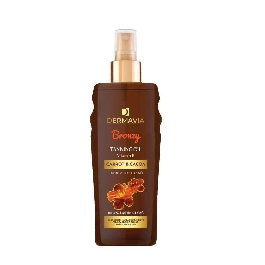 Dermavia Bronzy Tanning Oil Bronzlaştırıcı Yağ 200ML
