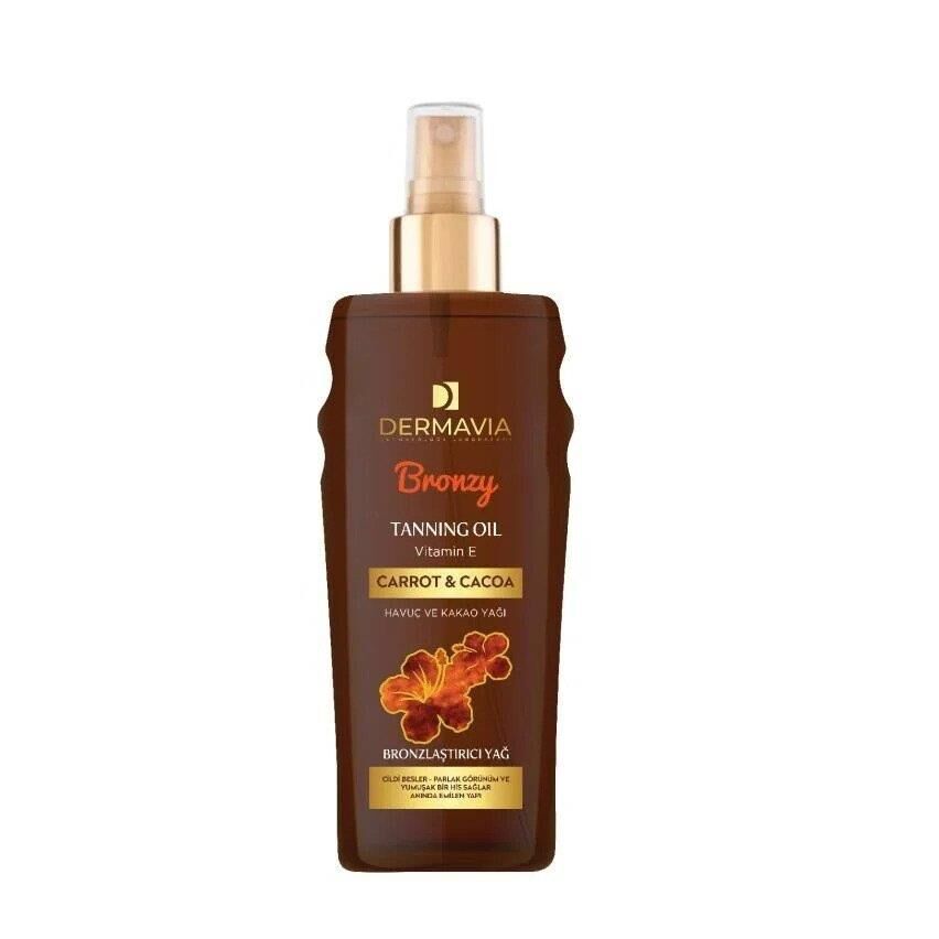 Dermavia Bronzy Tanning Oil Bronzlaştırıcı Yağ 200ML