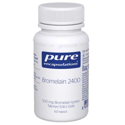 Pure Bromelain 2400 60 Kapsül