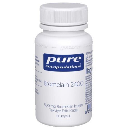 Pure Bromelain 2400 60 Kapsül