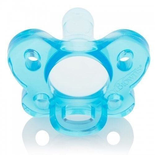 ​Dr. Browns Full Silikon Emzik 0m+ Mavi