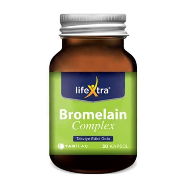 LifeXtra Bromelain Complex Takviye Edici Gıda 30 Kapsül