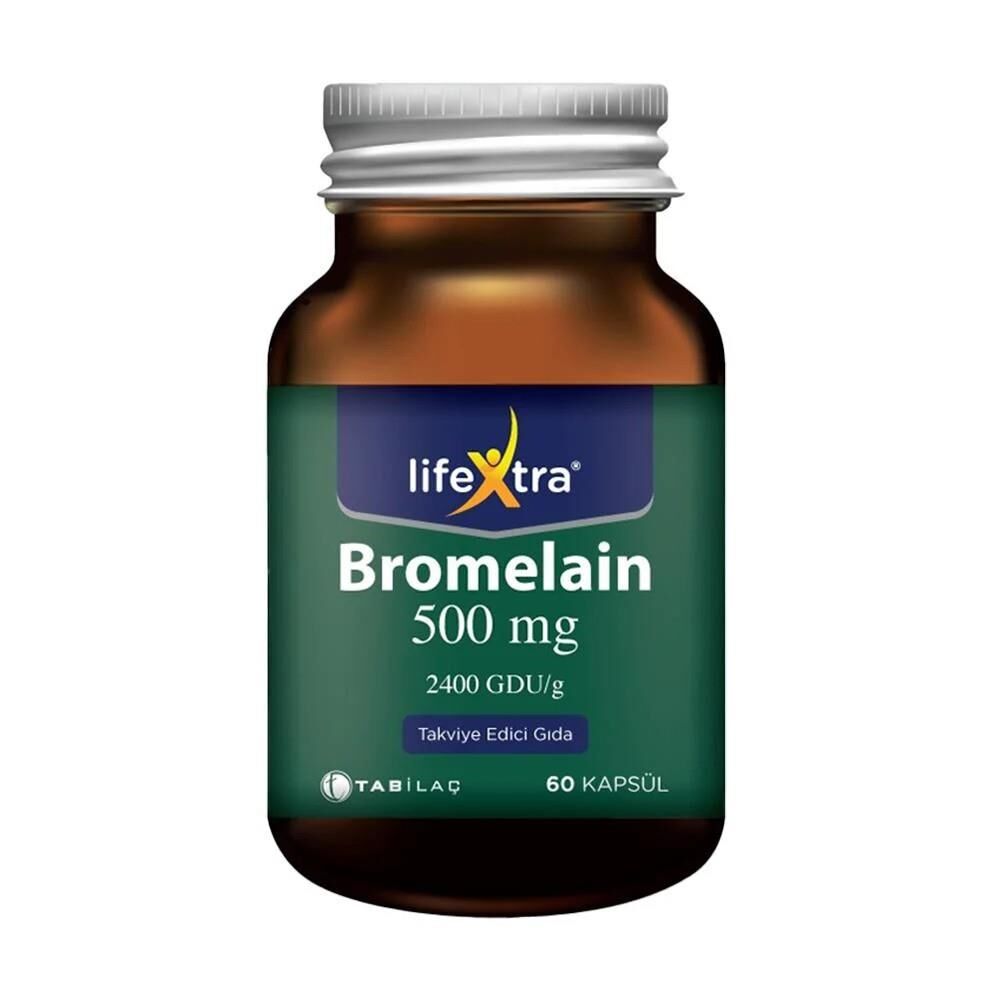 LifeXtra Bromelain 500 mg 30 Kapsül