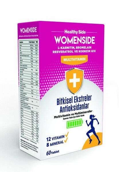 Healthy Side WomenSide Multivitamin Q10 60 Tablet