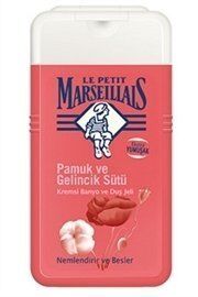 Le Petit Marseillais Duş jeli Pamuk ve Gelincik Sütü 250 ml