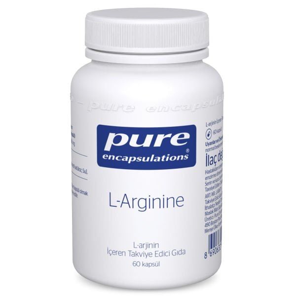 Pure L-Arginine 60 Kapsül