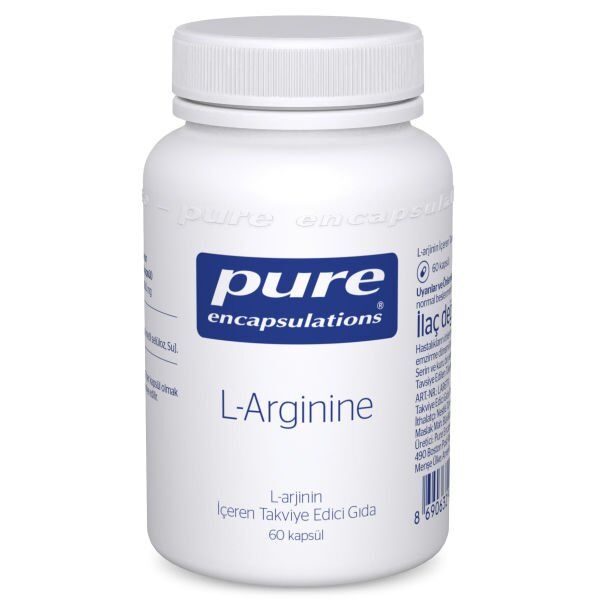 Pure L-Arginine 60 Kapsül
