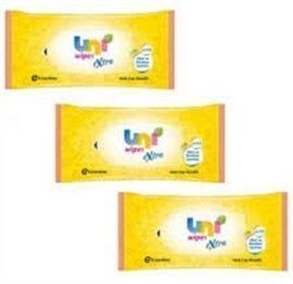 Uni Wipes Extra Islak Cep Mendili 3lü