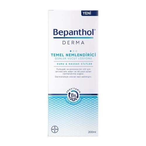 Bepanthol Derma Temel Günlük Vücut Losyonu 200 ml