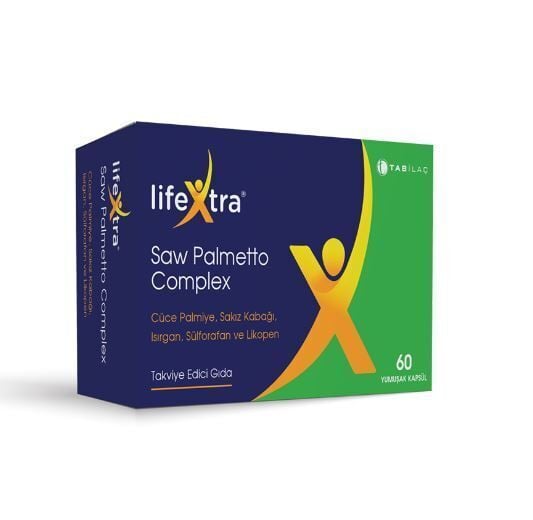 Lifeextra Saw Palmetto Complex 60 Yumuşak Kapsül