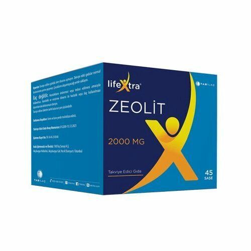 LifeXtra Zeolit Saşe Takviye Edici Gıda 45 Saşe