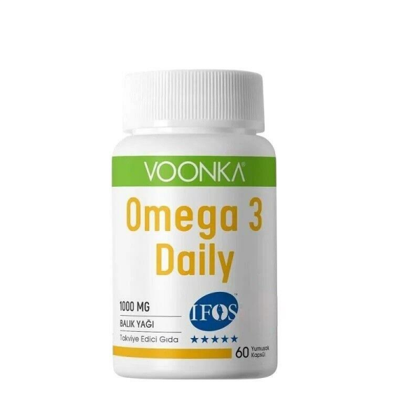 Voonka Omega 3 Daily 60 Yumuşak Kapsül
