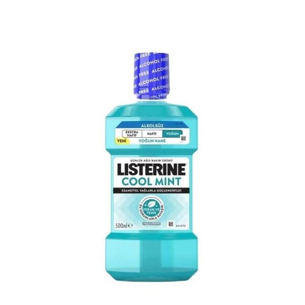 Listerine Cool Mint Yoğun Nane Ağız Çalkalama Suyu 500 ml