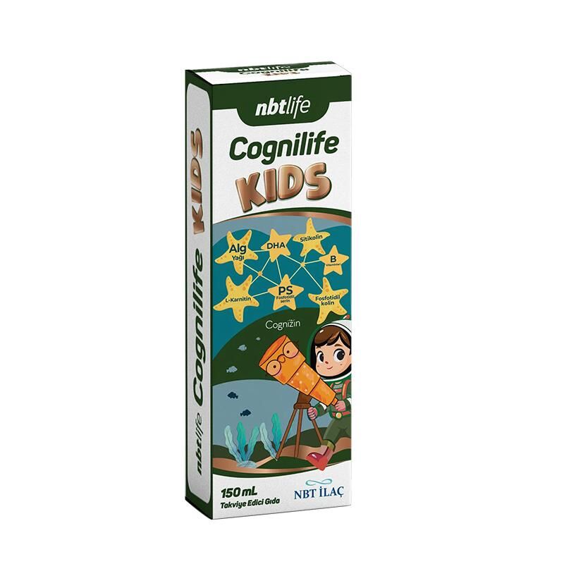NBT Life Cognilife Kids Takviye Edici Gıda 150 ml