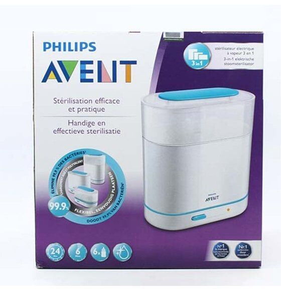 Avent 3 ü 1 Arada Elektrikli Buhar Sterilizatörü Scf284/02