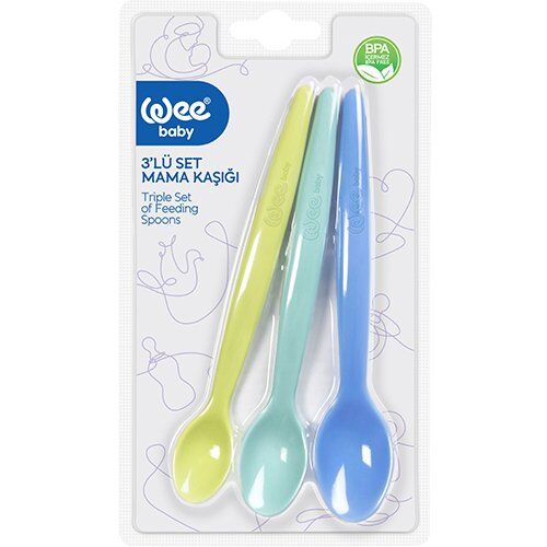 Wee 3 lü Set Mama Kaşığı 123
