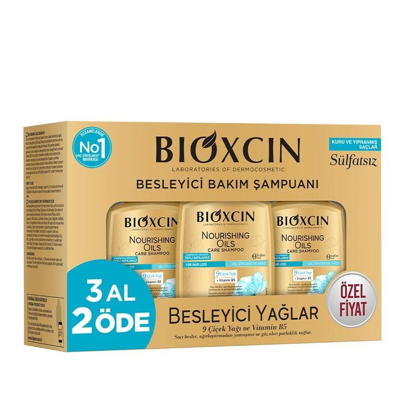 Bioxcin Besleyici Yağlar Şampuan 300 ml - 3 al 2 öde