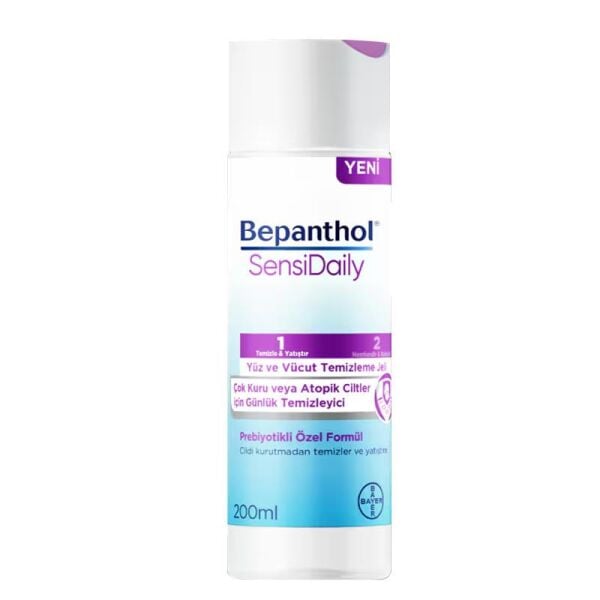 Bepanthol SensiDaily Yüz ve Vücut Temizleme Jeli 200 ml