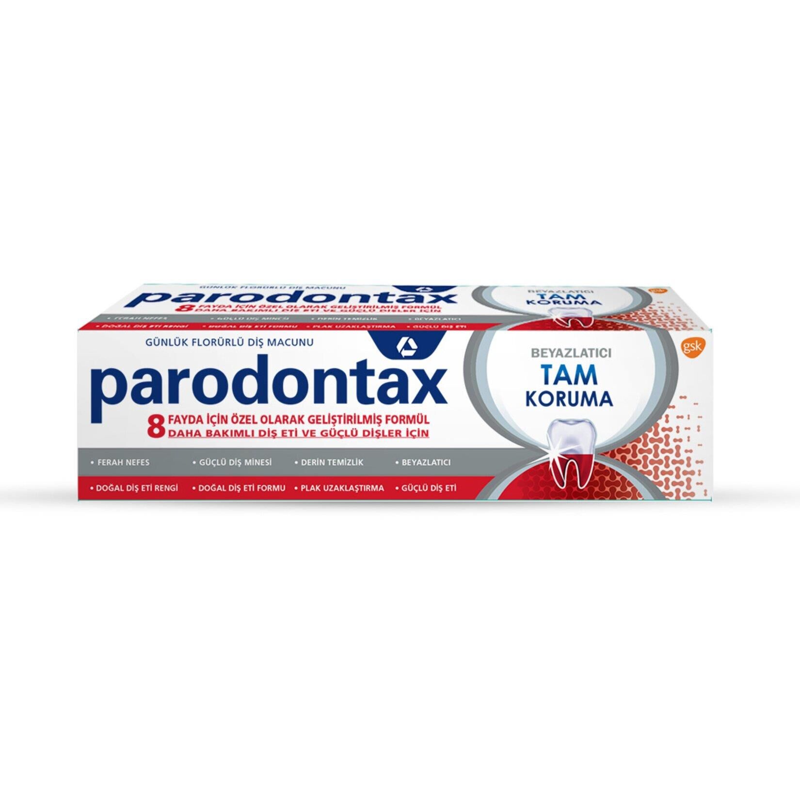Parodontax Beyazlatıcı Tam Koruma Diş Macunu 75 ml
