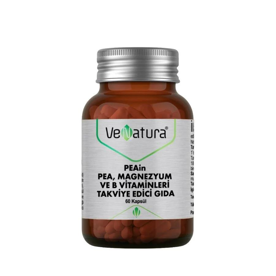 Venatura Peain PEA Magnezyum B Vitamin 60 Kapsül