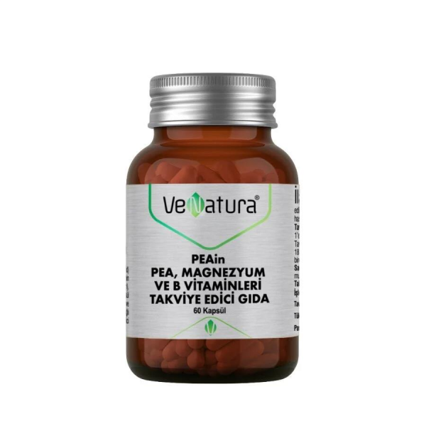 Venatura Peain PEA Magnezyum B Vitamin 60 Kapsül
